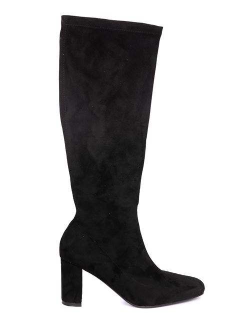 Black stretch boot UMA PARKER NEW YORK | 200222SUEDE-BLACK